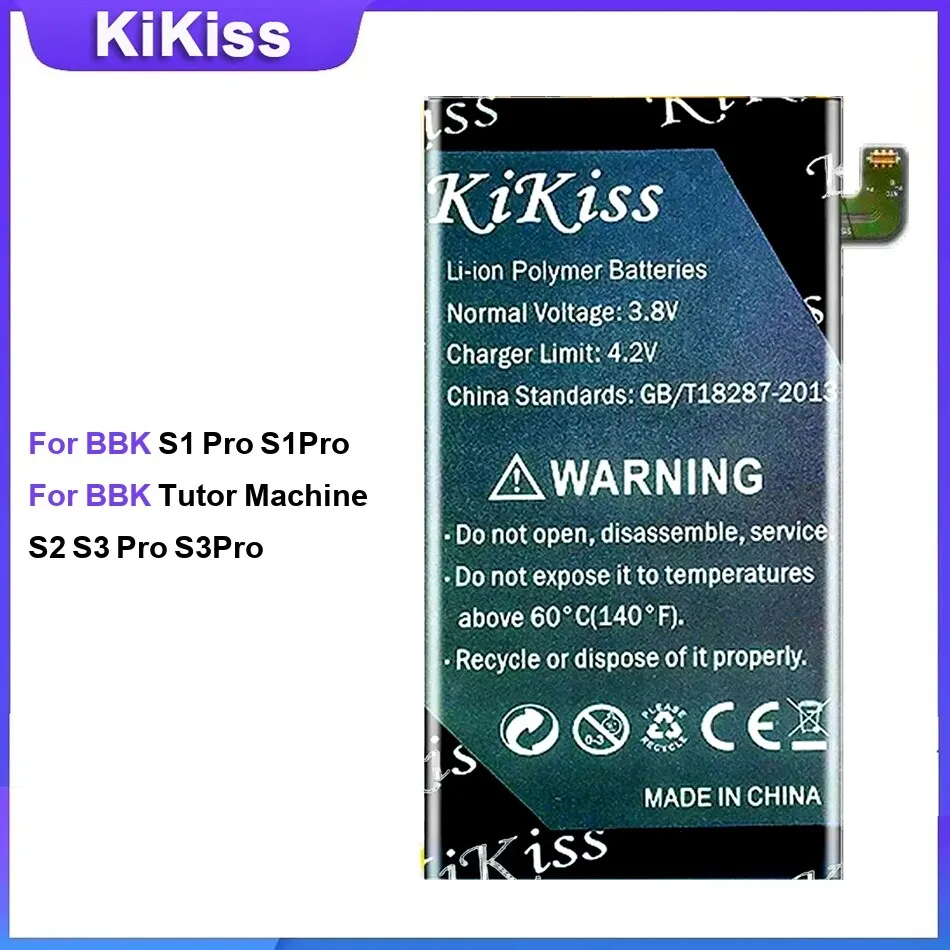 

Battery For BBK S1 Pro Tutor Machine S2 S3 S3pro