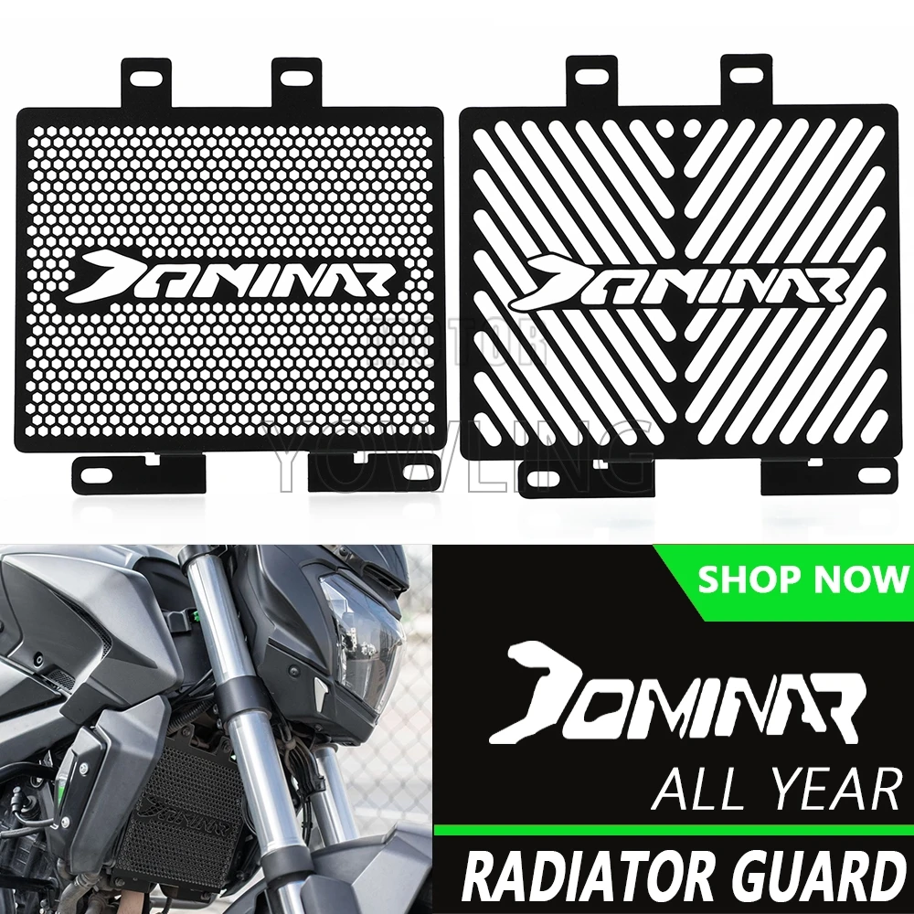 

2025 Motorcycle Radiator Guard Grille Protection Protector FOR BAJAJ DOMINAR 250 DOMINAR 400 2018 2019 2020 2021 2022 2023 2024