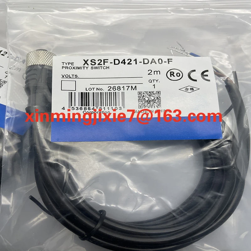 Фото Новые соединительные кабели для датчиков в наличии: XS5F-D421-D80-F 2M, XS5F-D421-G80-F 5M, гарантия качества.