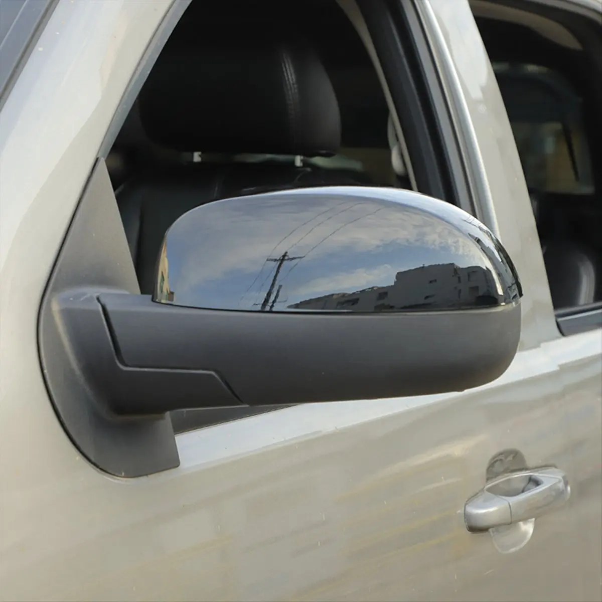 #86L (Black)Side Mirror Cover Cap Trim for Chevrolet GMC Yukon Accessories Black,Automotive Parts & Accessories