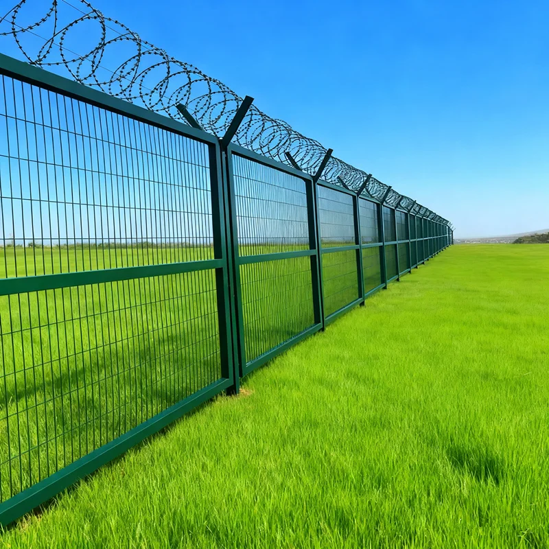 custom.Hot sale heavy-duty wire mesh fence-galvanized steel, used anti-corrosion of garden, school and stadium safety fences