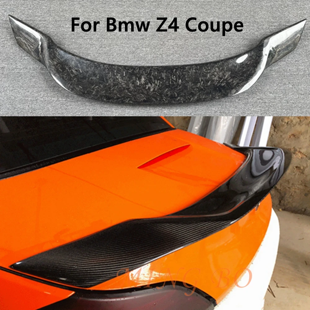 For Bmw Z4 2009 - 2016 R Style Carbon Fiber E89 Coupe Convertible Design Spoiler Rear Trunk Wings Spoiler