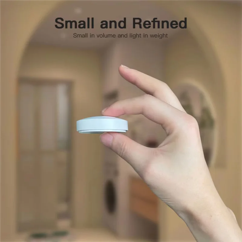 新しい-GLEDOPTO Pro スマートホーム互換 2.4G RF ワイヤレスリモコンシングルボタン多機能 30M 範囲デバイス