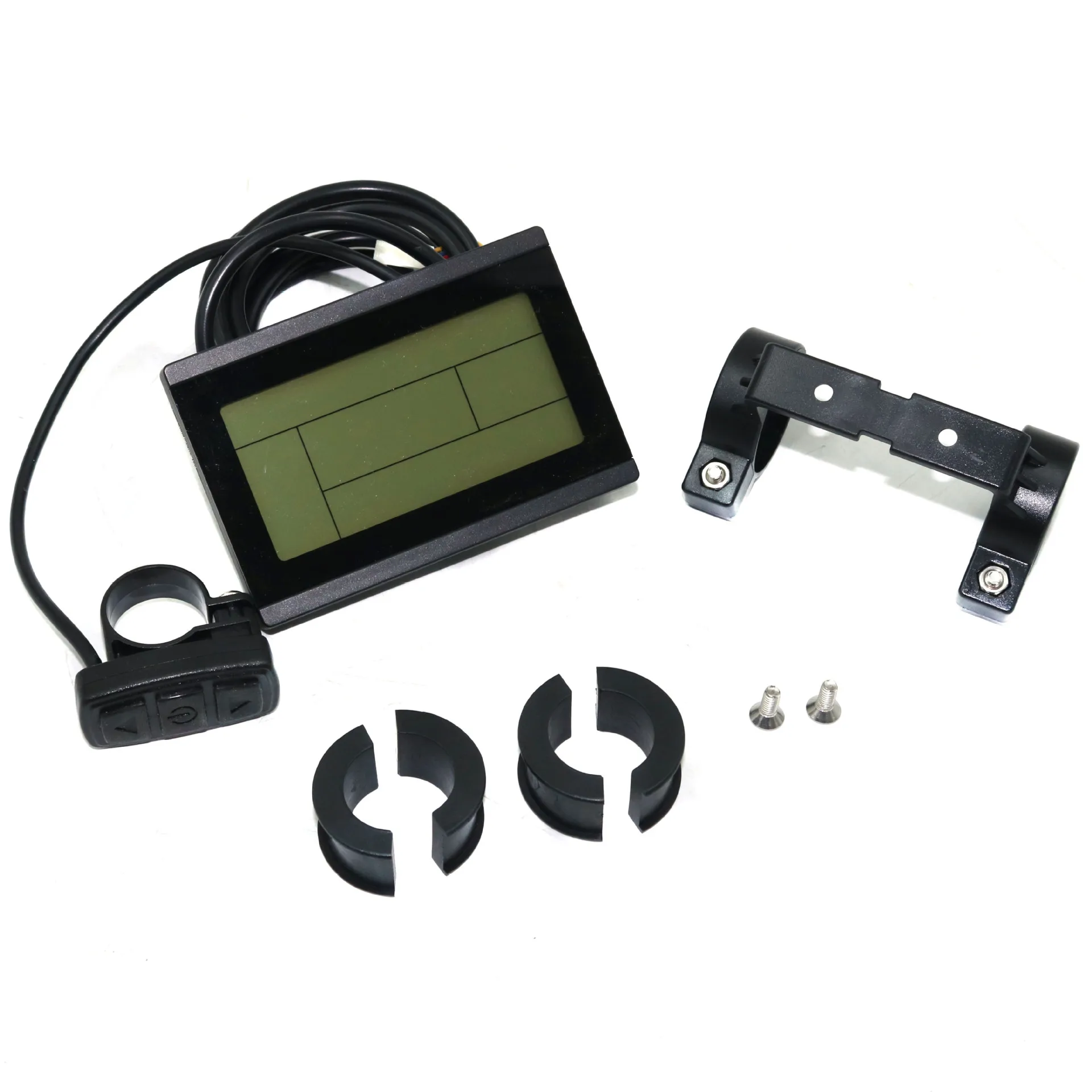LCD 3/24V/36V/48V Smart LCD Instrument for Electric Bicycles, Mountain Bikes, Scooters, and Scooters