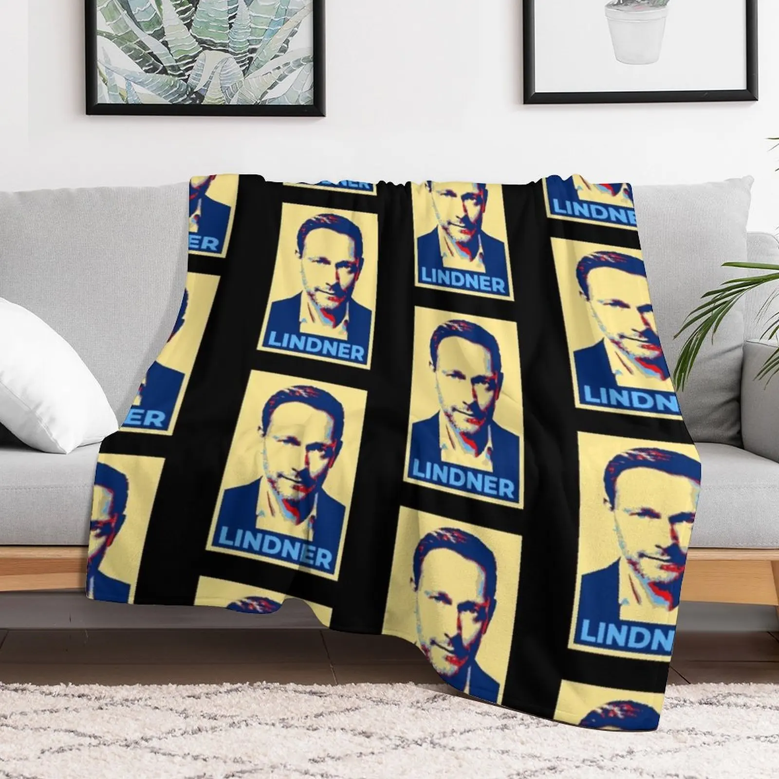 Legend CHRISTIAN LINDNER Minister of Finance Throw Blanket decorative blankets ands Large Blankets