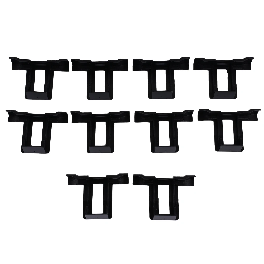 Boost Solar Panel Efficiency with 10Pcs For Water Drain Clips Suitable for Different Frame Thicknesses Long lasting Material
