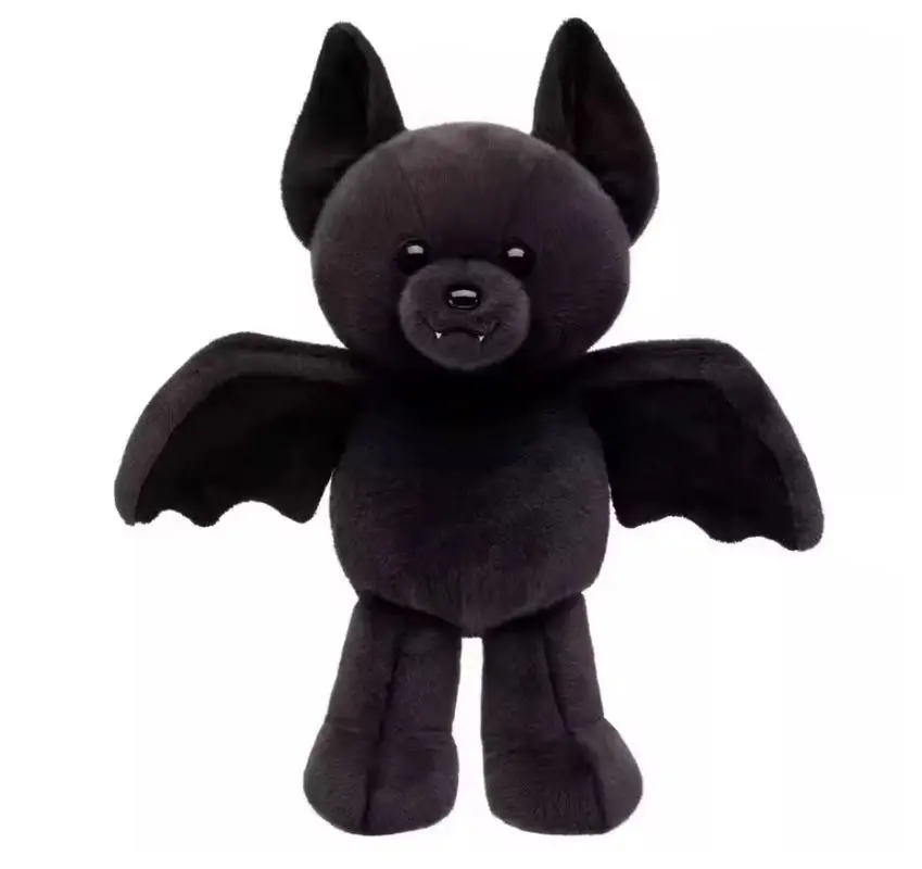 40 سنتيمتر بناء الدب ألعاب من نسيج مخملي الهيكل العظمي الخفافيش أوزبورن الرسمية روك ستار تحصيل محشوة الحيوان مع المسامير المعدنية هدية الهالوين #2