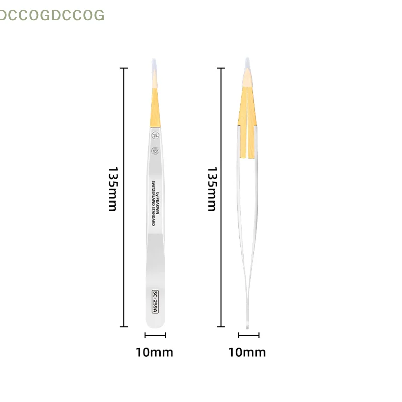High End Tipped Tweezers Lightweight Professional Watch Repair Tool Easy To Handle Tweezers