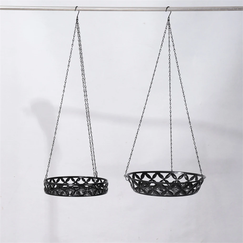 Modern Hanging Plant Holder Durable Hanging Planter For Outdoor Plants Clearance Flowers Herbs Metal hanging flowerpot