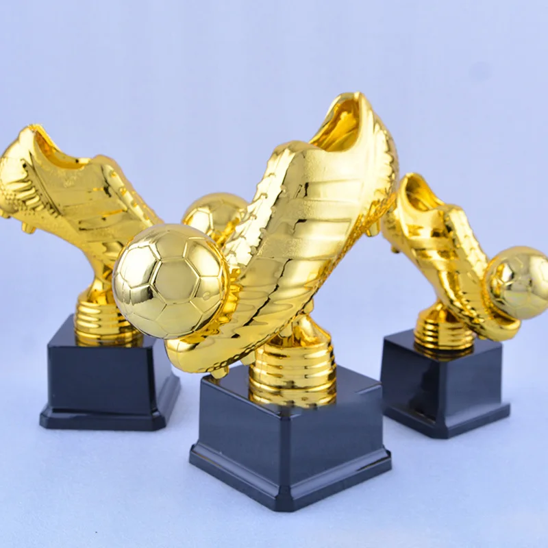 Golden Boot Golden Globe Award Plastic Trophy Football Trophy Plastic Crafts Gift Souvenir Zinc Alloy Trophy Medal - view 3