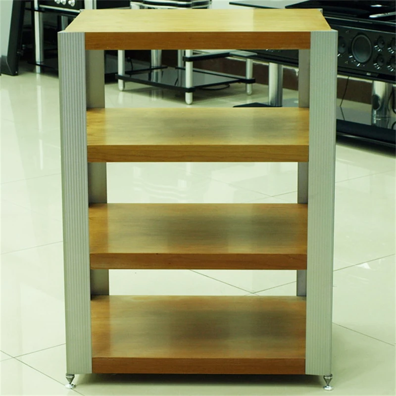 ET-011 Audio Table 11-E800-A/B/C 4 strati Maple White Audio Rack Cabinet Equipment Rack Power Amplifier Stand