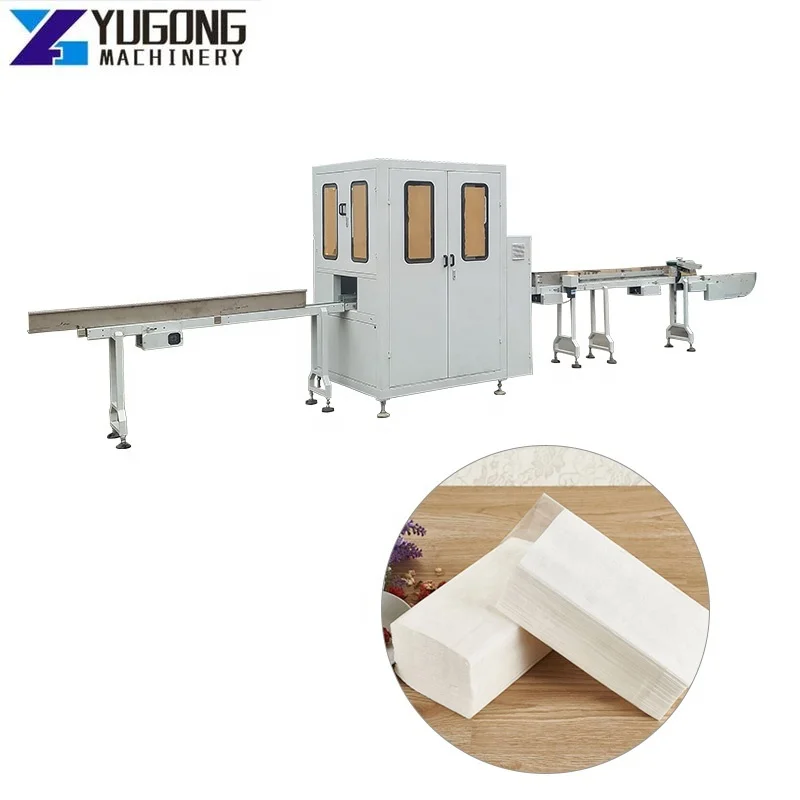 Tissue Napkin Paper Folding Machine for Paper Napkin Printing Folding Cutting Making Machine Napkin Tissue Paper Making Machine