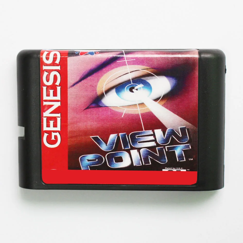 Tarjeta de juego MD de 16 bits con punto de visión para consolas Sega MegaDrive Genesis de 16 bits