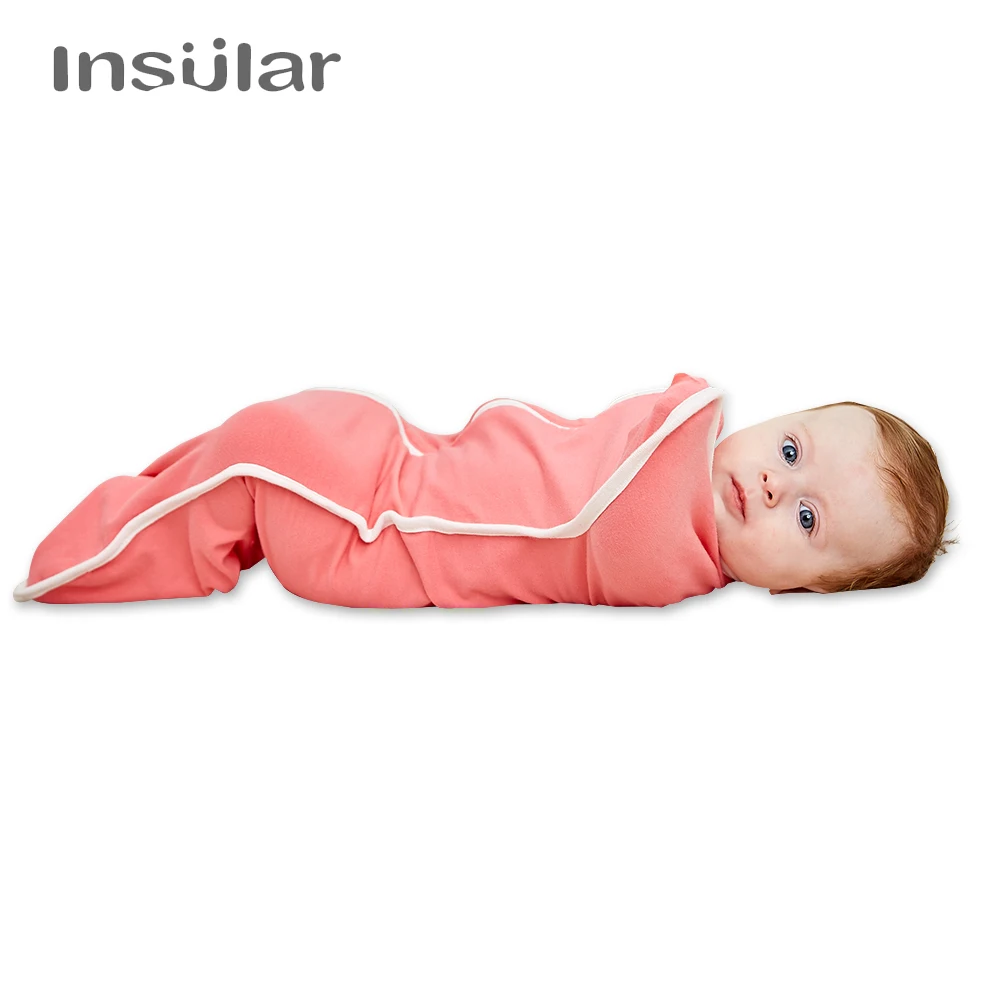 INSULAR New Cotton Baby Sleeping Bag Four Seasons Zipper Bags Newborn Baby bags Wrap Sleepsacks Baby Bedding Swaddling Sleepwear