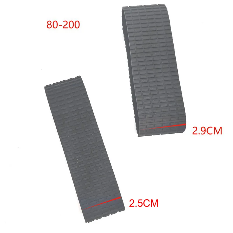 1 комплект для Nikon AF-S Nikkor 80-200 мм 18-200 F/2,8L объектив с зумом, резиновое фокусирующее резиновое кольцо, пластиковая резиновая ручка, резиновая ремонтная часть