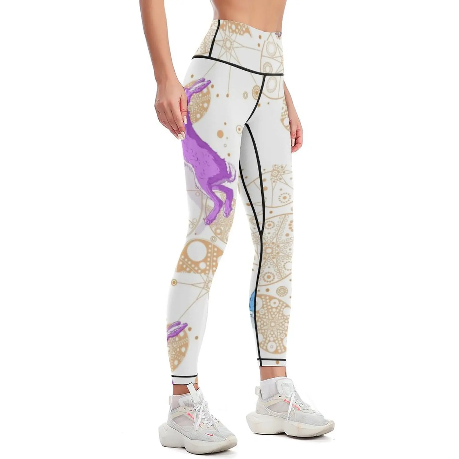 Mad March Hares Leggings sport pants jogging pants Sports pants woman sportswear woman gym 2024 Womens Leggings