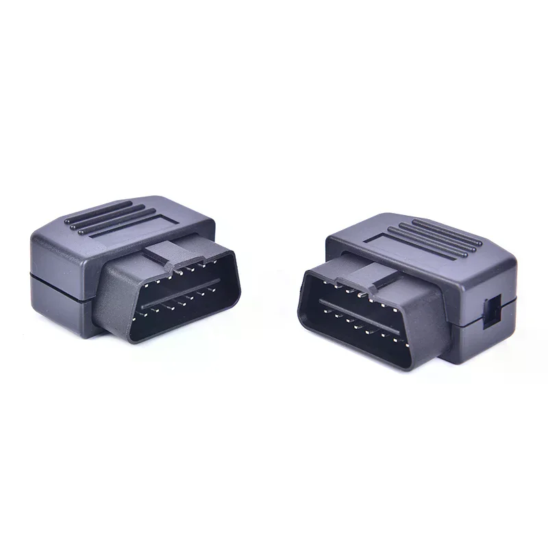 Universal OBD 16 Pin Male Cable Connector: Plug Adapter Diagnostic Tool
