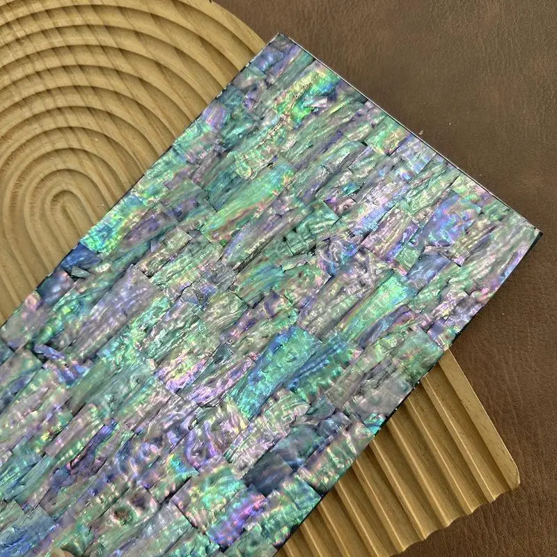 

1Piece Natural Abalone Shell Mother of Pearl laminate Sheet DIY Home Decoration Material Crafts Carved Inlay Size 240x140mm 917