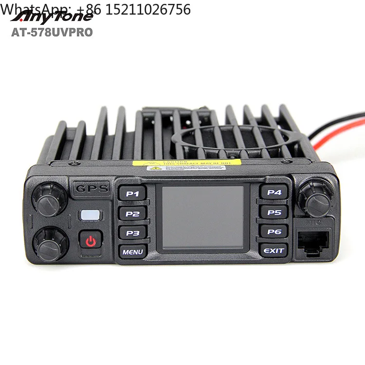 Amateur Radio Transceiver Anytone 578UV PRO VHF UHF GPS with Long Range Walkie-talkie IPX6 Water Resistance 4000 Channels