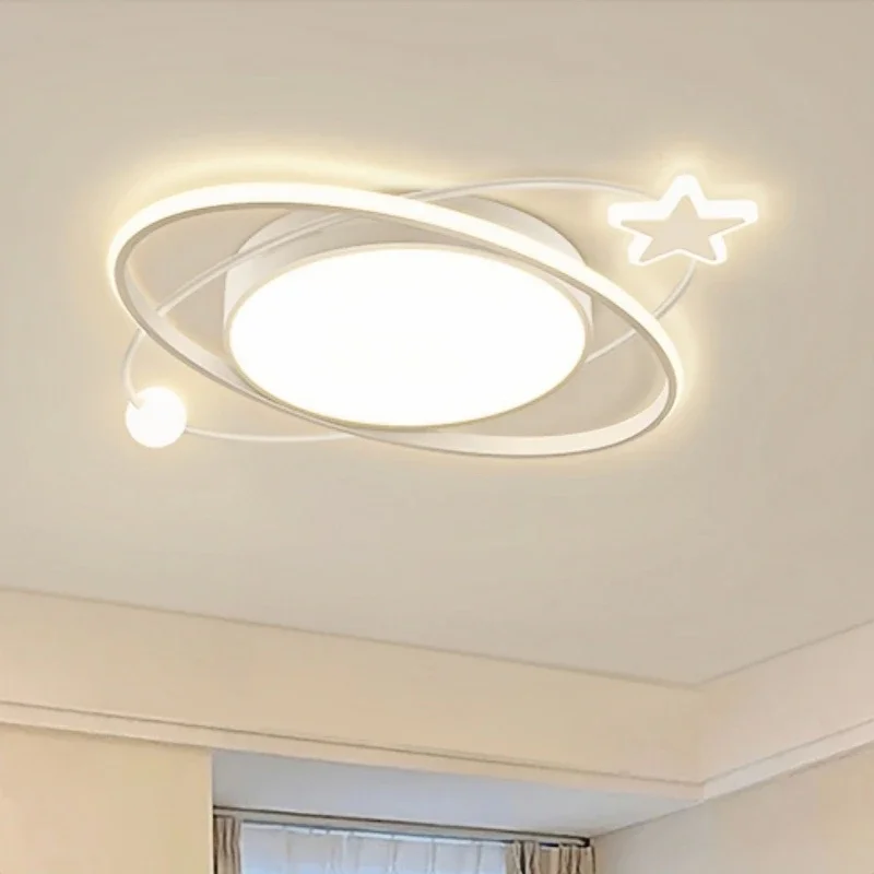 Modern Bedroom Ceiling Light LED Super Bright Children's Room Living Hanging Lamp Kid's Chandelier Home Decor Lighting Fixture