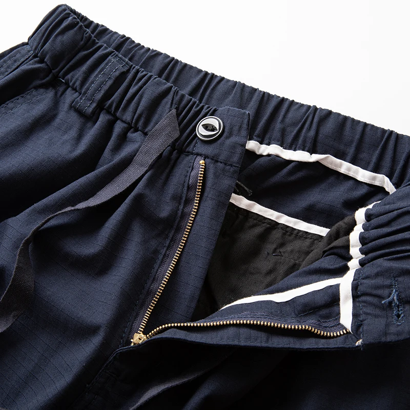 

Retro Workwear Loose Straight Leg Casual Pants for Men with Multiple kets Japanese Sle INS Trendy Youthful Energy Sle