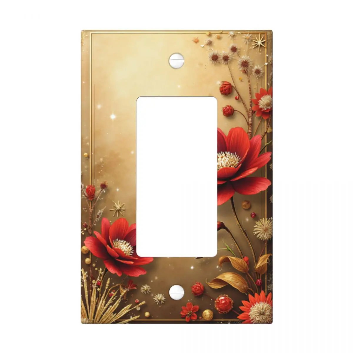 

Художественные пластины, крышки тумблера освещения для стены, крышка розетки настенной панели, крышка розетки, 1 розетка