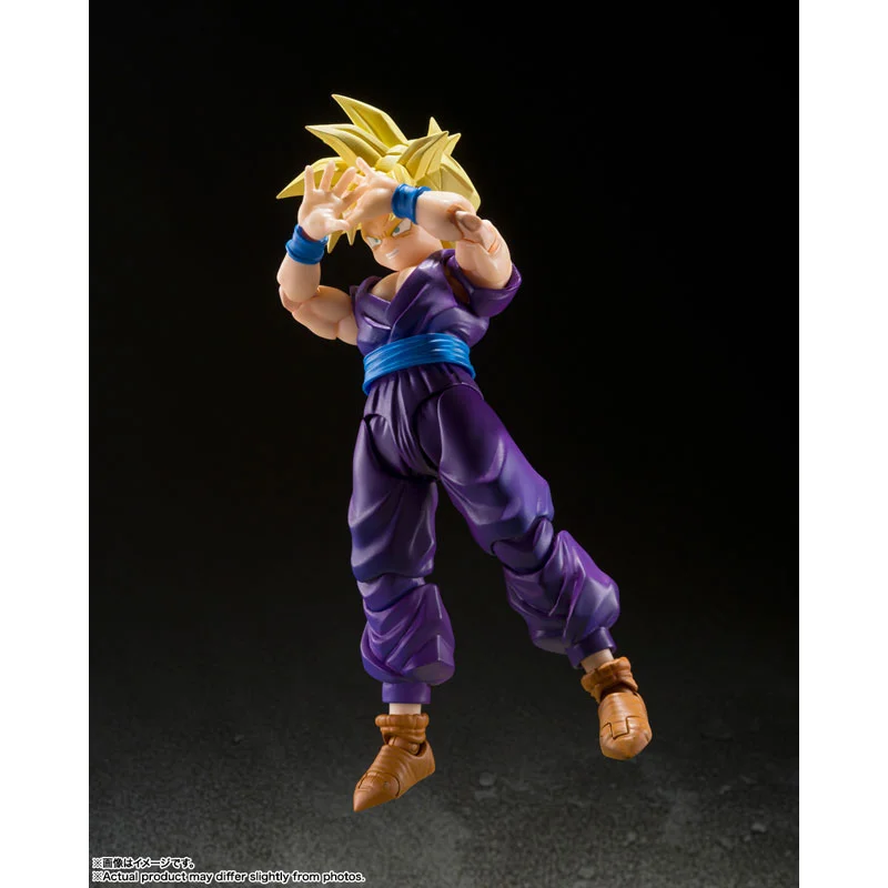 BANDAI-S.H.Figuarts Super Saisuperb Son Gohan The Kokor Who Surpassed Goku Dragon Ball Z Anime Model Toys, Original, En Stock, 100%