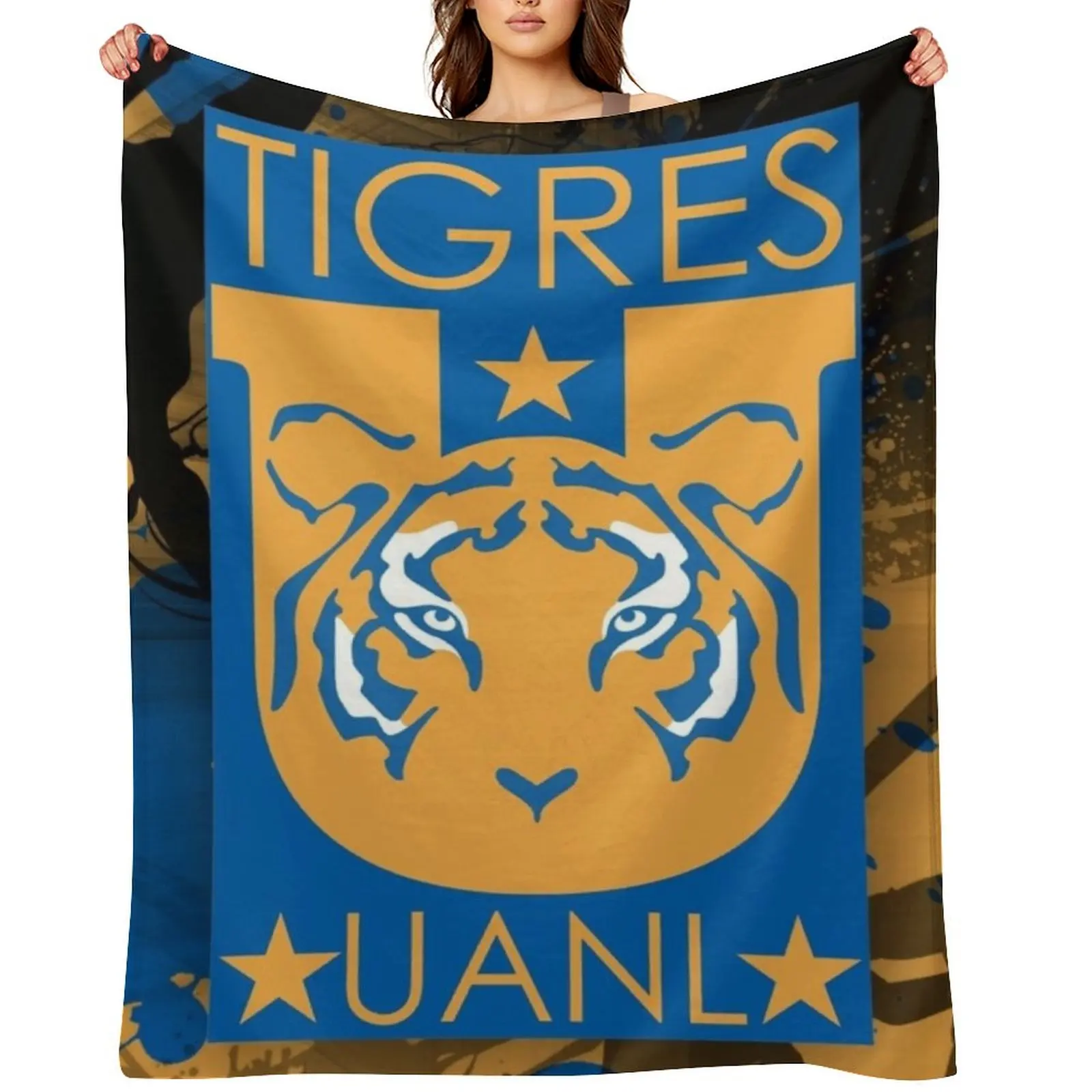 

Tigres de la UANL Throw Blanket Picnic Custom decorative cosplay anime Blankets