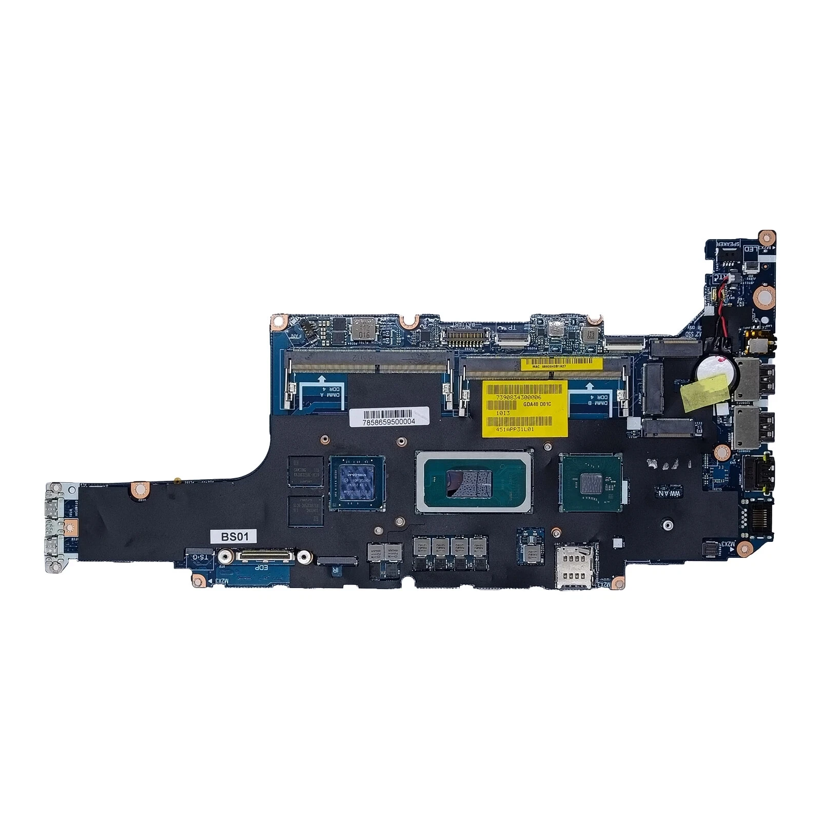 

0349KJ For Latitude 14 5421 Motherboard GDA40 LA-K922P I5-11500H MX450 2GB