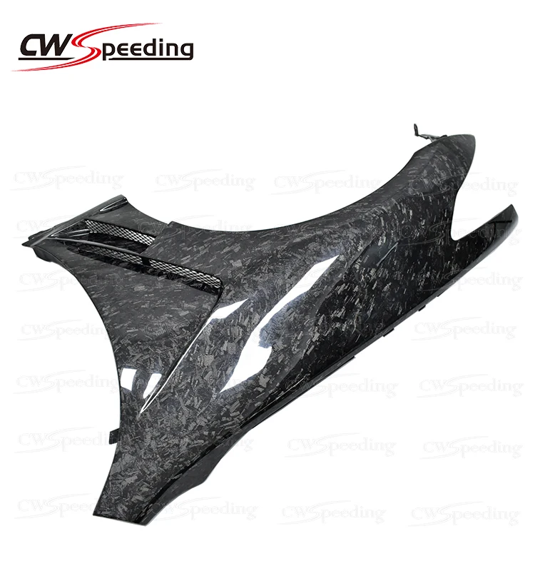 CWS STYLE FORGED CARBON FIBER FRONT FENDER FOR 2008-2014 INFINITI G37 SEDAN 2DOOR