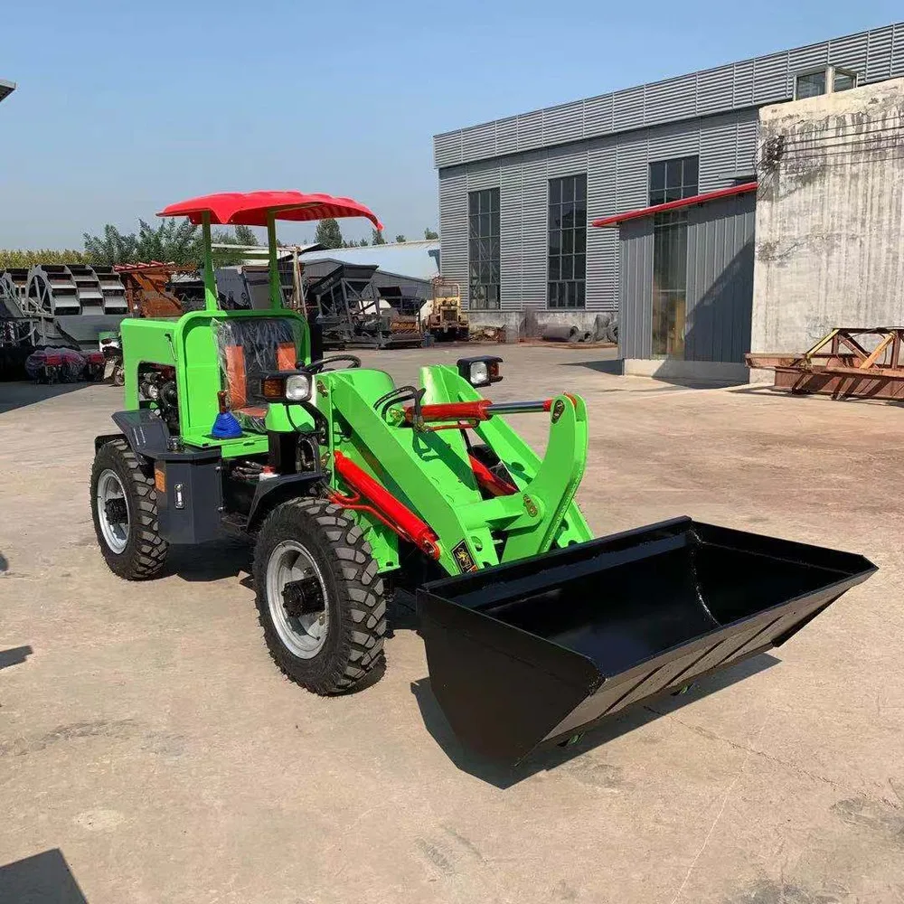 موقع البناء الصغير الرمال والحصى تربية الزراعية إزالة السماد العشب المنتزع محمل الديزل الهيدروليكي أربع عجلات Dr #3