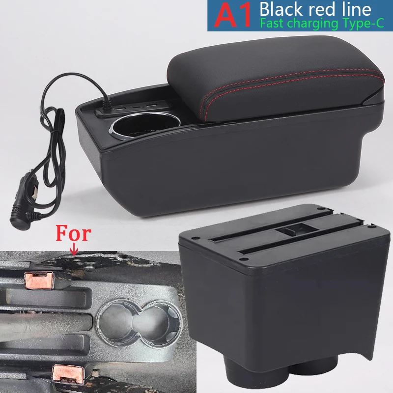 Voor Volkswagen Polo Armsteun Doos Voor VW Polo 9N3 Auto Armsteun Gewijd 2002-2009 Opbergdoos Retrofit interieur Auto Accessoires