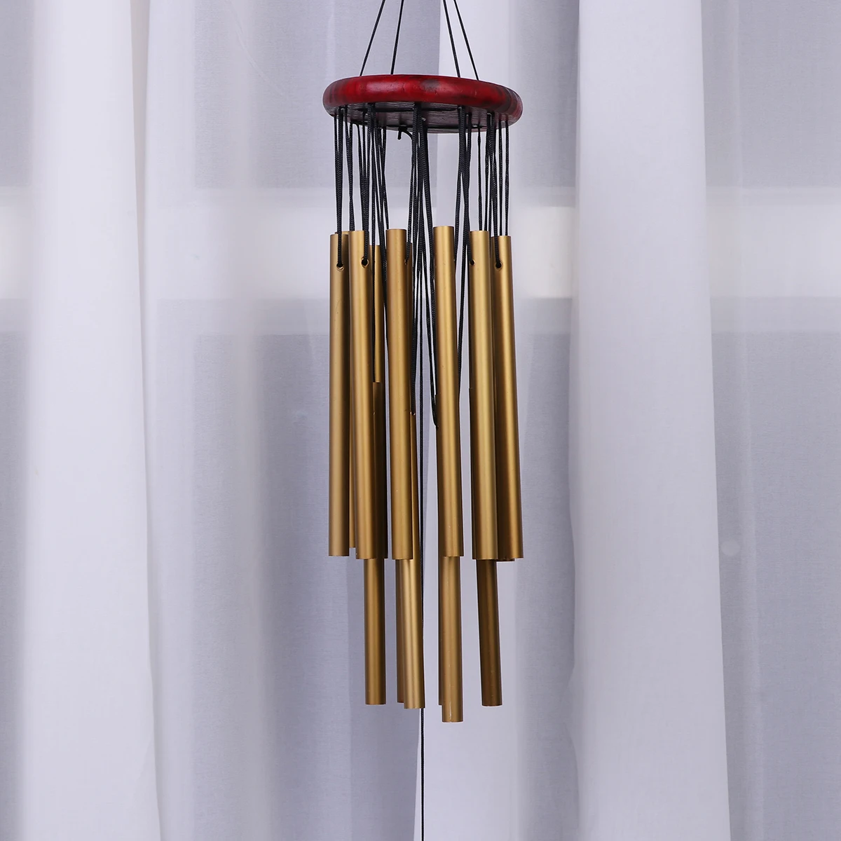 

Serenity Bell Wind Chime Large Metal Chimes Decoration Hanging Decorative Bamboo