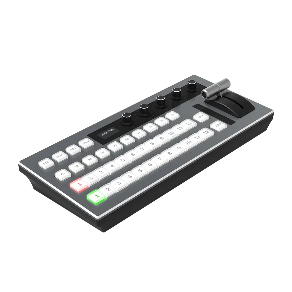 Live Streaming Broadcasting Vmix Control Mixer Audio Video Live Streaming System Switcher Vmix Control Panel