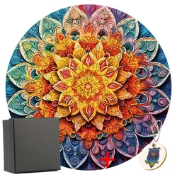 Bloom Flowers drewniane puzzle DIY rzemiosło układanka drewniana zabawka dla dzieci prezent edukacyjny piekło trudne rodzina interaktywna gra