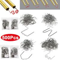 500Pcs/Bag Hot Staples Bumper Repair Welding Wire for Repair Machine Car Bumpers Dashboards Lamp Holders Plastics 0.8/0.6mm