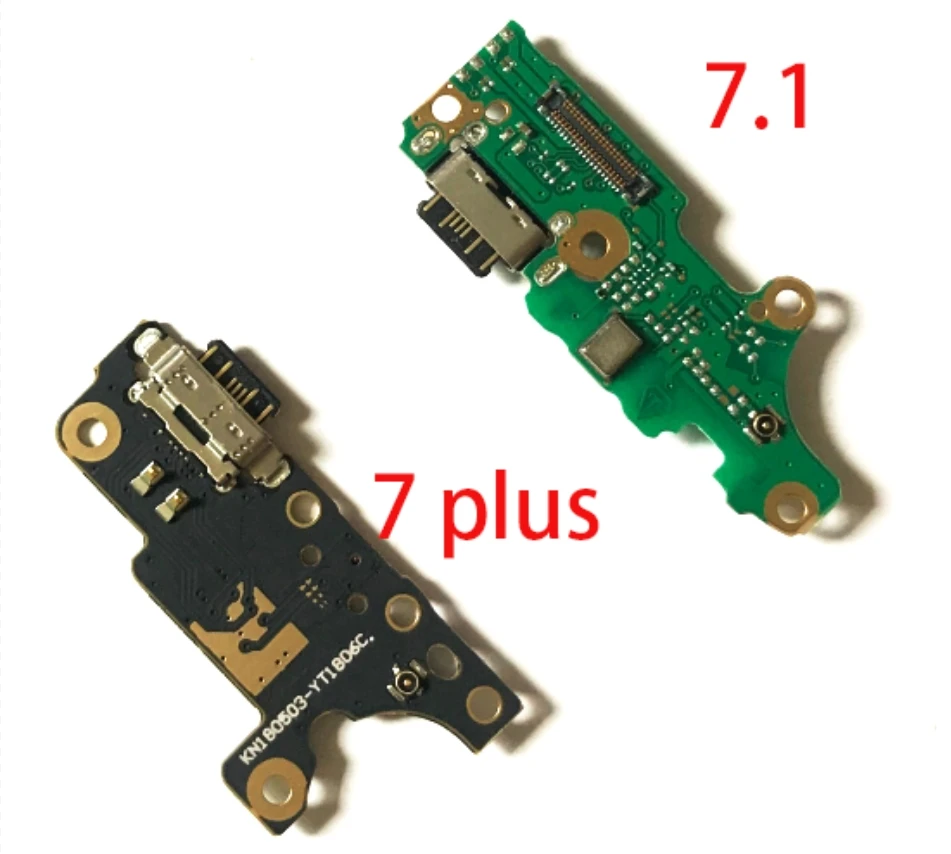 100Pcs New USB Charging Port Board Dock Flex Cable For Nokia 7 Plus 7.1 USB Charger Port Repair Spare Parts