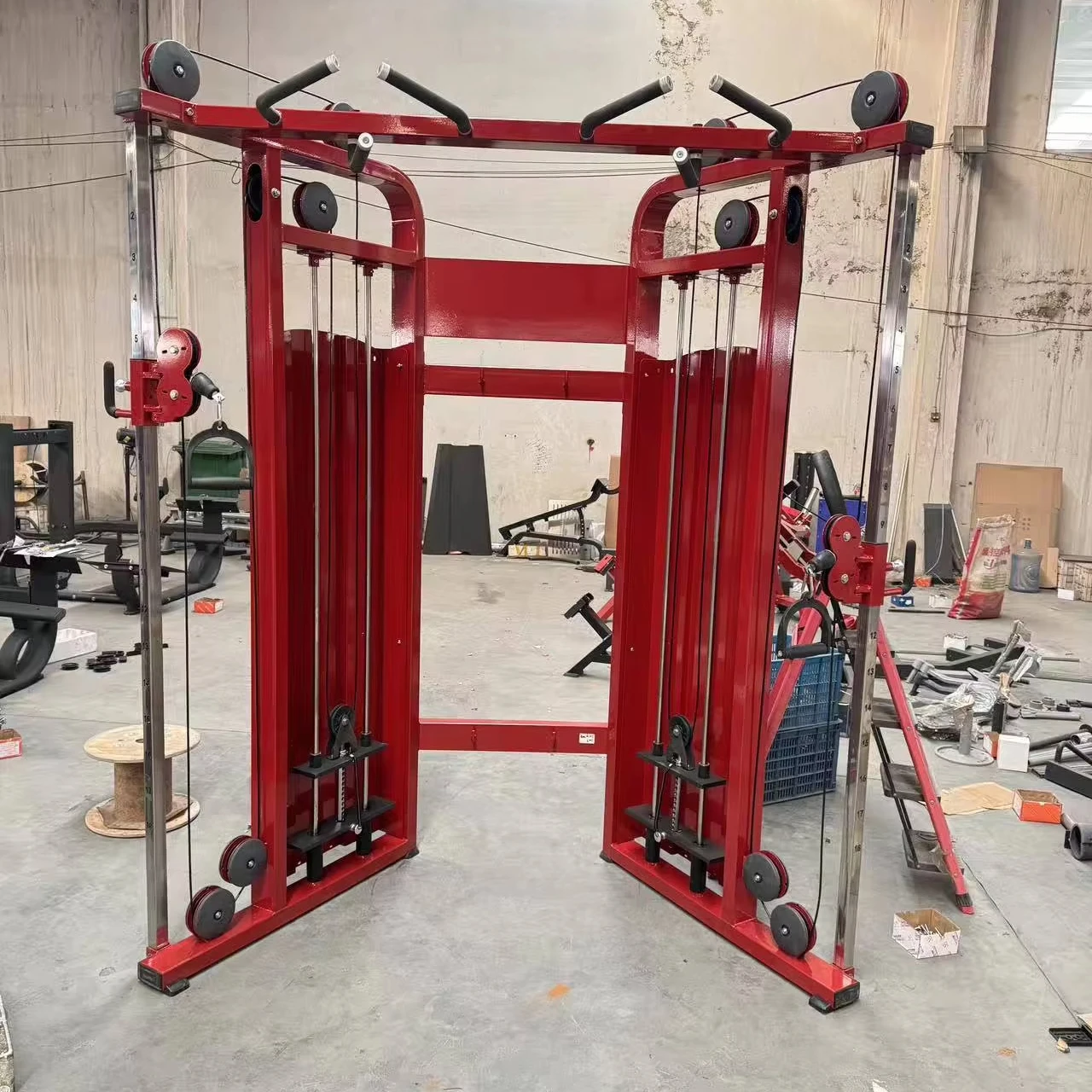 Gym Equipment FTS Gilde Fitness Equipment Cross Trainer Machine Gym Equipment Multi Functional Trainer dual pulley
