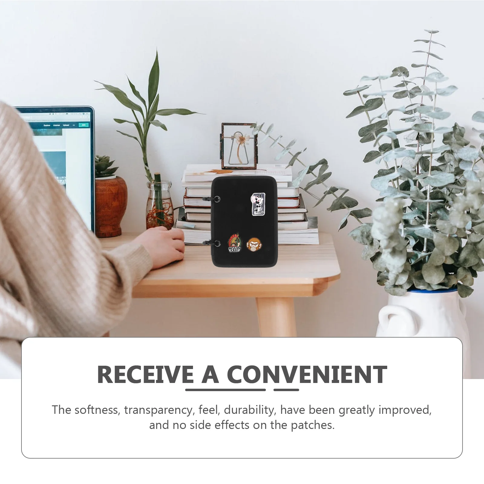 

1 Set Military Armbands Displaying Board High Quality Lint Material Household Sticker Storage Patches Organizer Collection Album