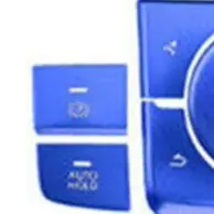 10 Button Decoration For Mazda 3 2019-2021 / For Mazda CX-30 2020-2021 Multimedia Button Cover Interior Moulding Accessories