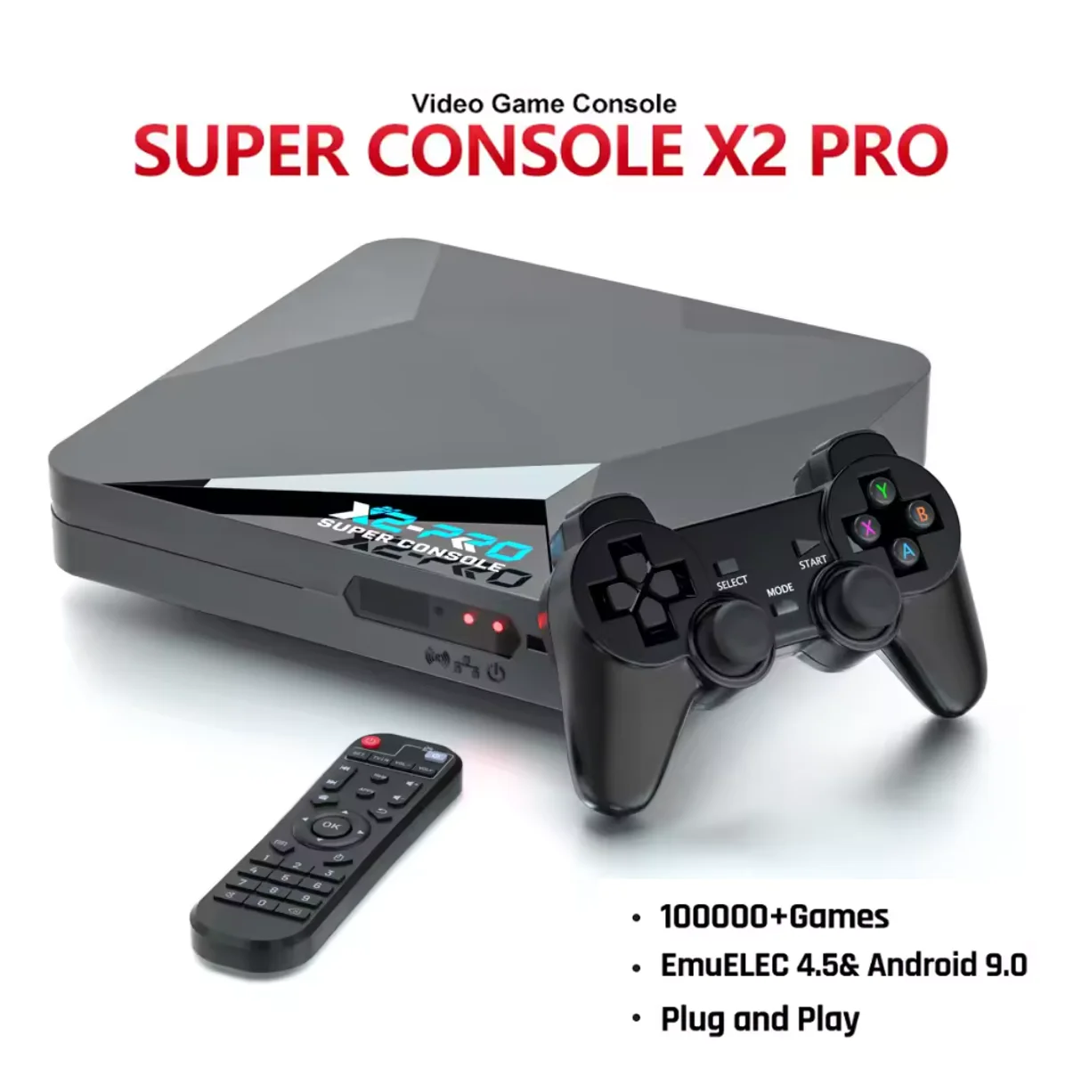 Super Console X2 PRO Retro Game Console For PSP/PS1/Sega Saturn