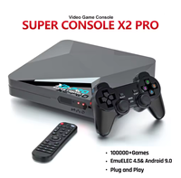 Super Console X2 PRO Retro Game Console For PSP/PS1/Sega Saturn/N64/DC 100000+ Classic Games 4K HD TV Game Player Dual Wifi