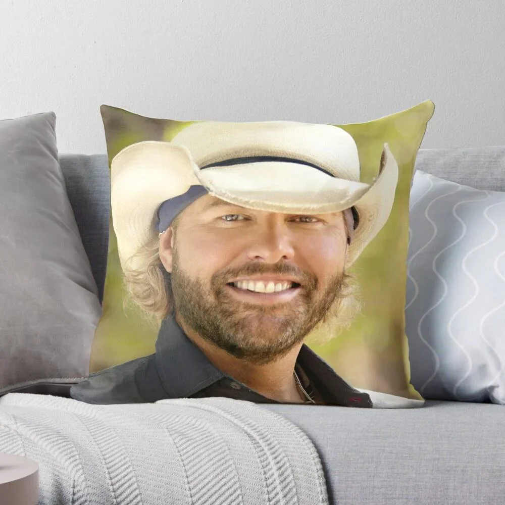 Toby Keith Carolina Country Music Pattern Pillow Case Sofa Decorative Throw Pillow Cushion Cover Home Accessories Home Decor