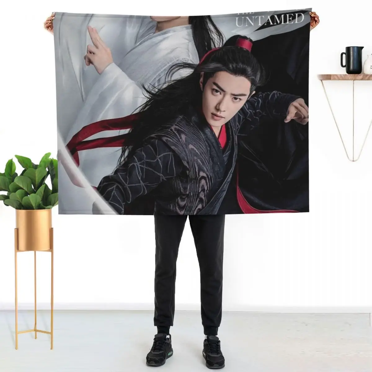 

THE UNTAMED 2019 poster mdzs Throw Blanket Travel Size Cozy Blanket for Plane Train