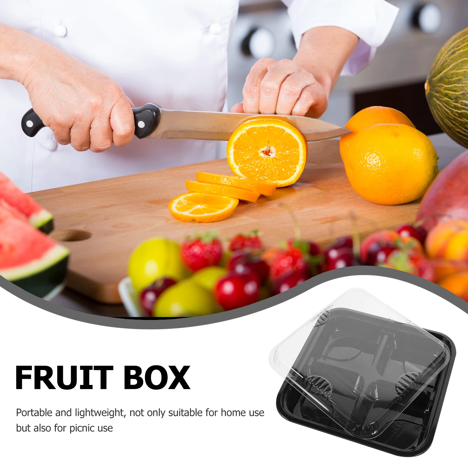 

10 шт. полезные коробки для хранения, экологически чистые многофункциональные футляры для продуктов для магазинов, ресторанов, закусок