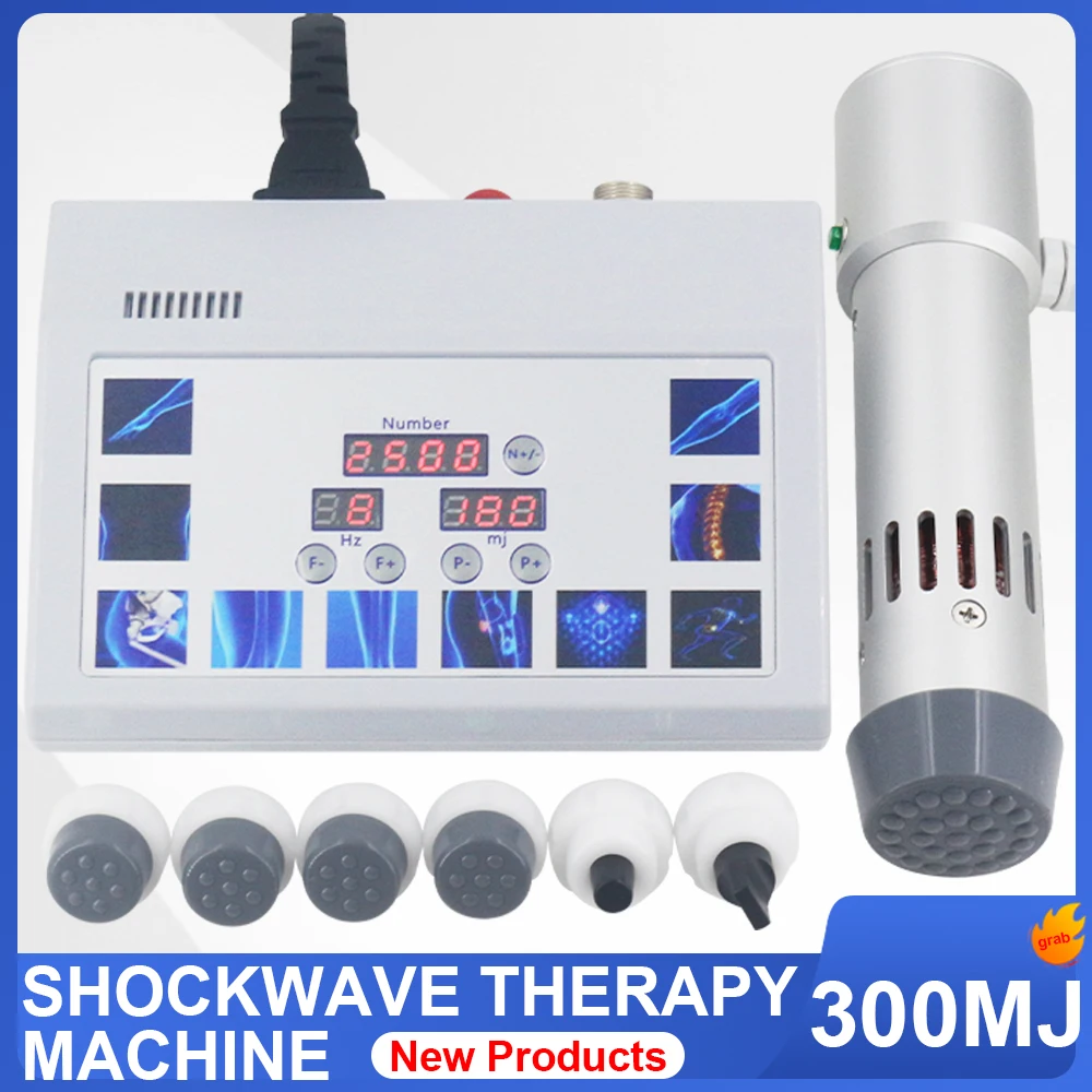 

Professional Shock Wave Therapy Machine Physiotherapy For Effective ED Treatment Elbow Pain Relief 300MJ Shockwave Massager 2025