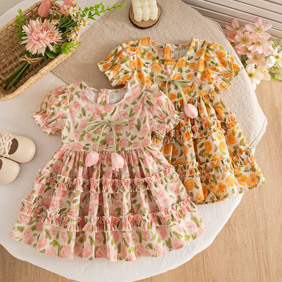 novo-vestido-de-verao-para-bebe-menina-com-estampa-floral-doce-e-fofo-roupa-infantil-9-meses-4-anos