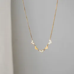 316L Stainless Steel New Fashion Upscale Jewelry Natural Shells Love Heart Charms Chain Choker Necklaces & Pendants For Women