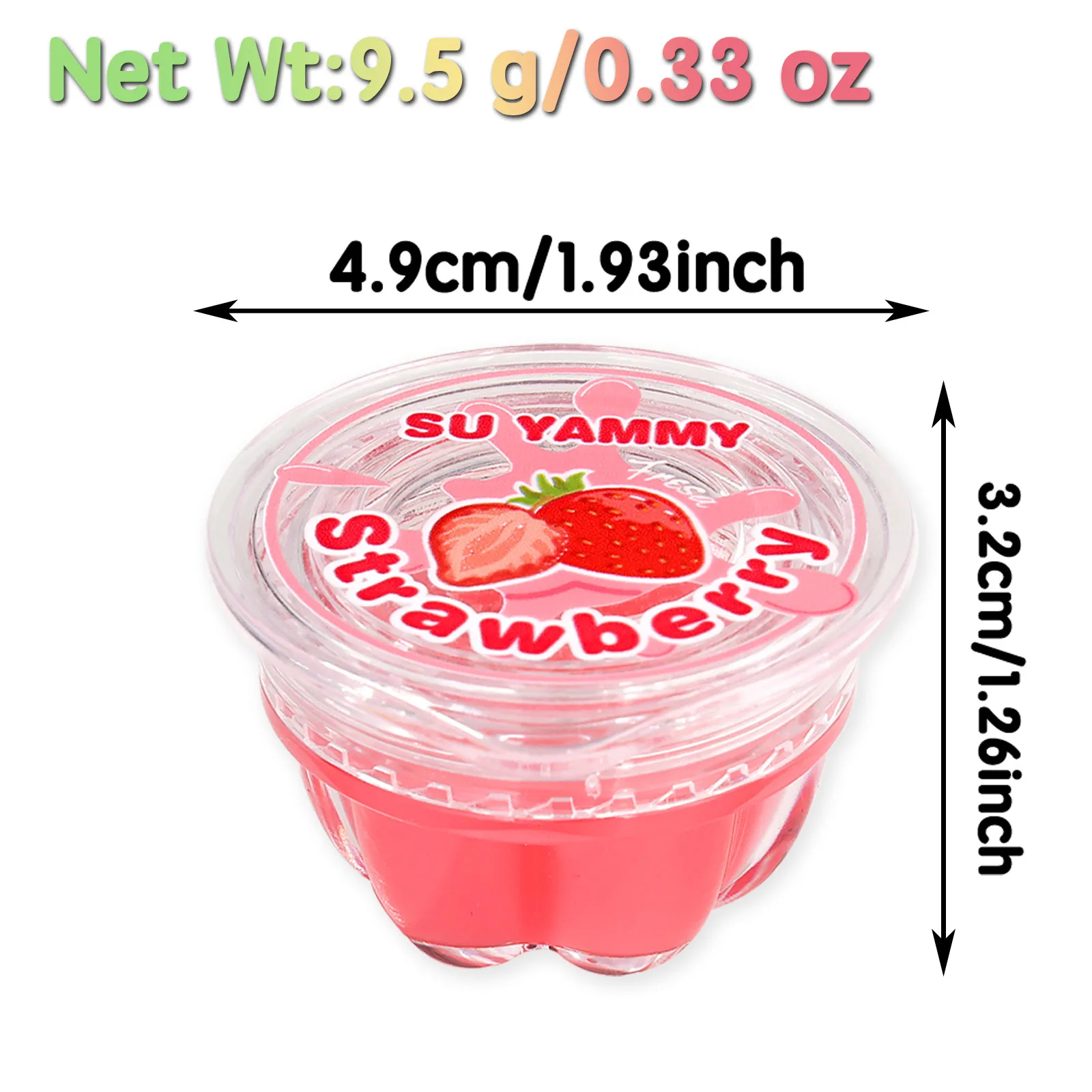 Fruity Lip Sleeping Mask,ลิปบาล์มให้ความชุ่มชื้น,ดูดซับง่ายไม่เหนียวเหนอะหนะ Hydrating,ของขวัญเหมาะสําหรับแฟน,ภรรยาและแม่