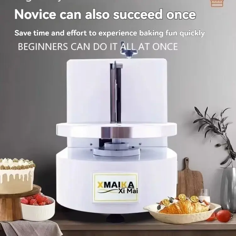 

Birthday cake paste machine for home small fully automatic paste cream paste machine cake shop flat touch paste baking